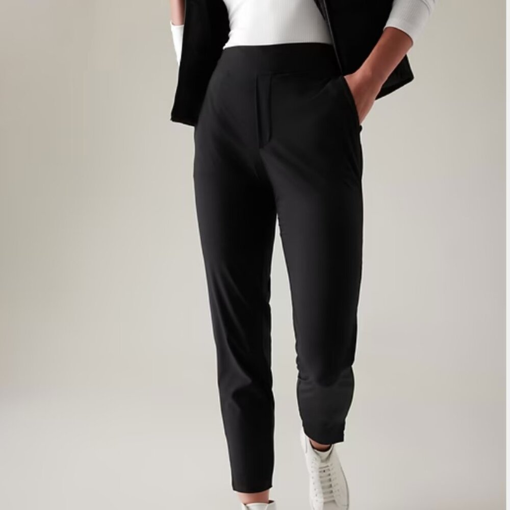 Athleta Brooklyn Ankle Pant - Size 8 Tall - Black